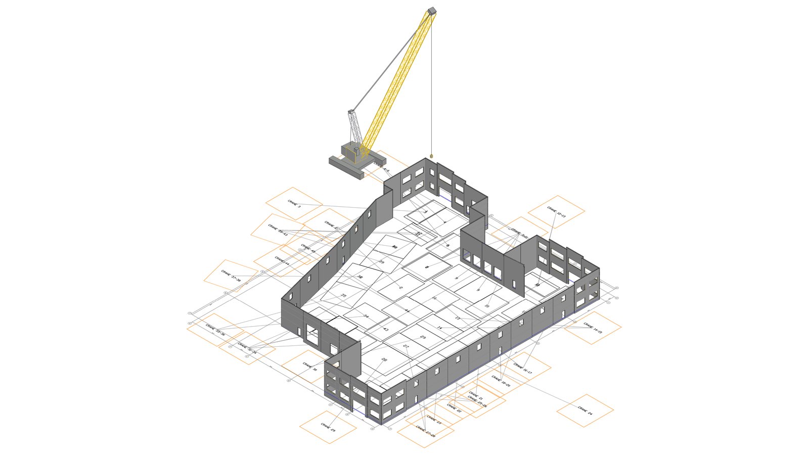 Rivers Edge site sheet book cover: the isometric view