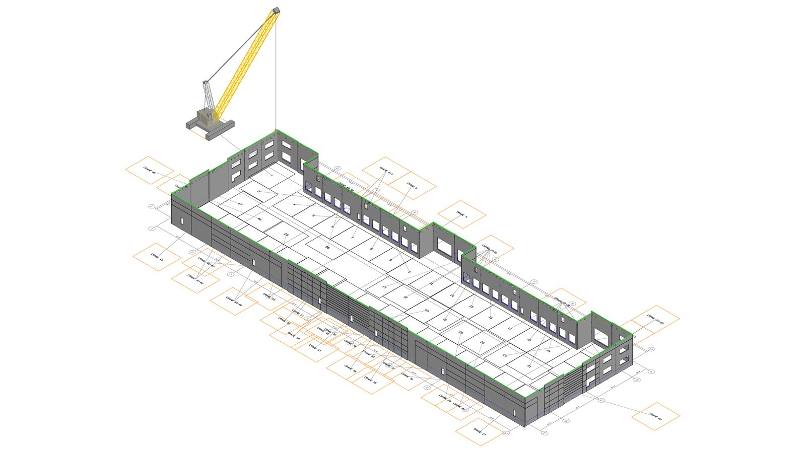 Smartcap DC North Building B site sheet book cover: the isometric view