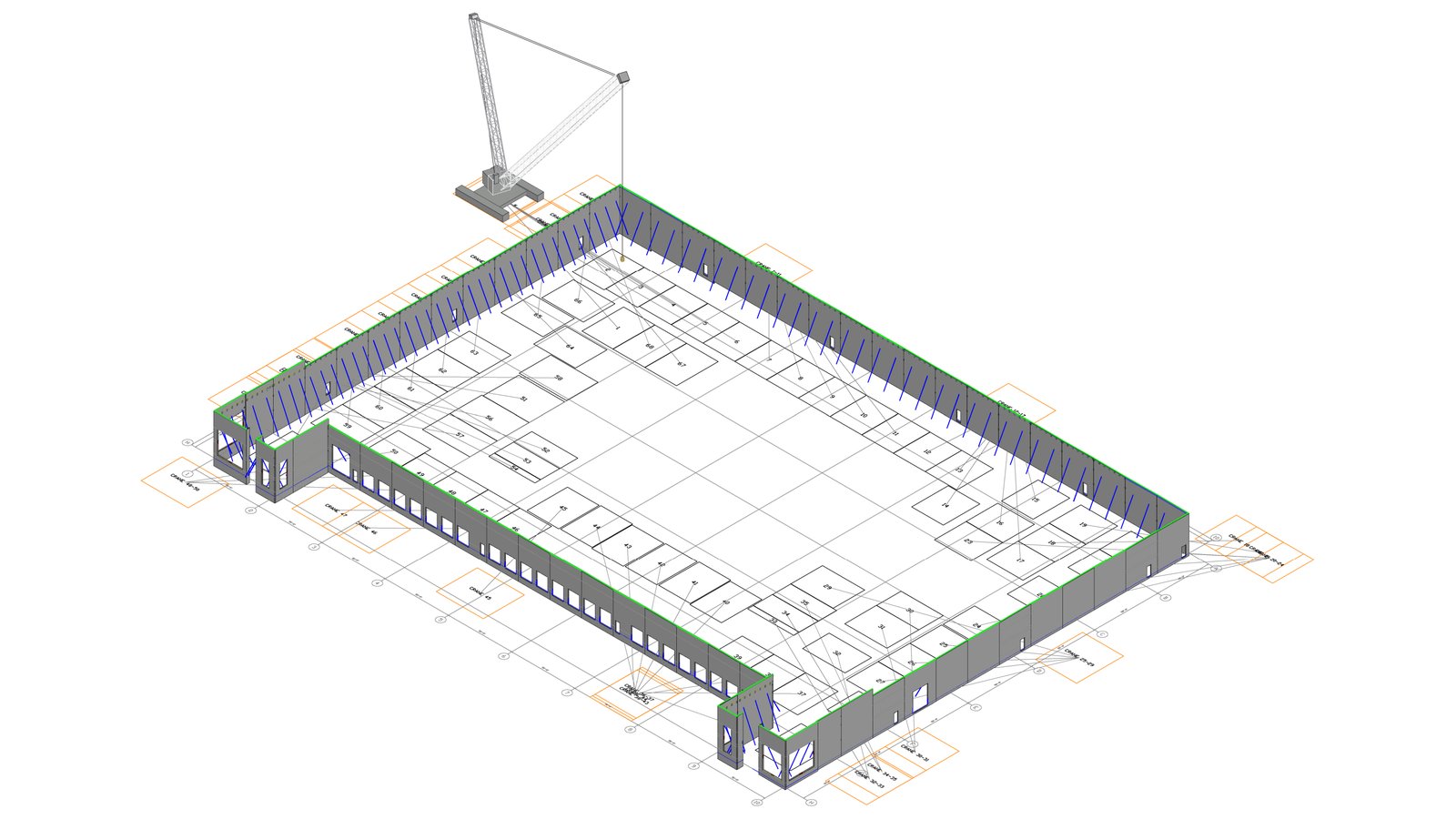 Sumner North site sheet book cover: the isometric view